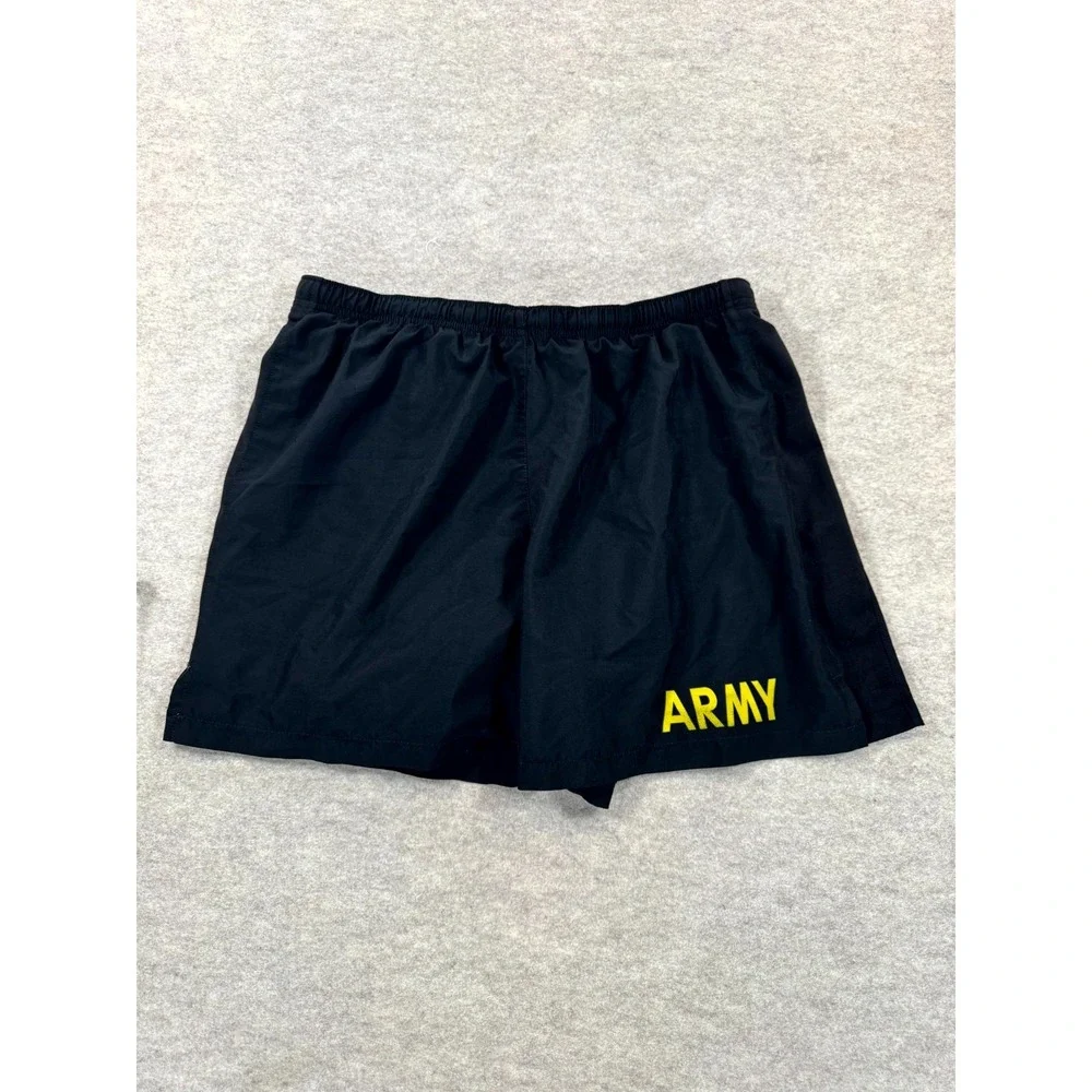 Army Uniform Trunks Shorts Mens M Black Physical Fitness Drawstring Quick Drying